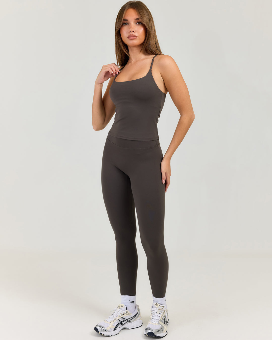 Luna Invisible Scrunch Leggings - Olive