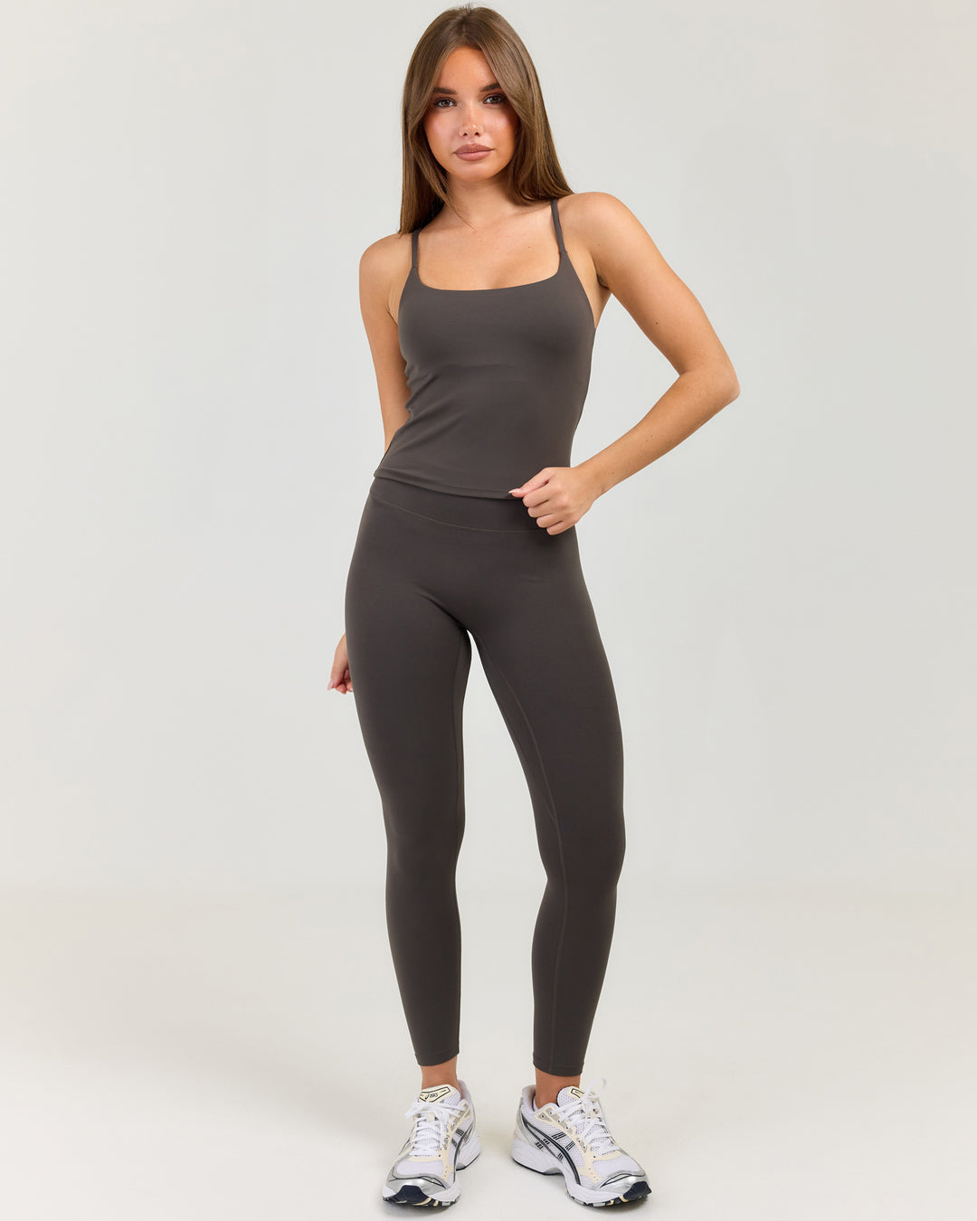 Luna Invisible Scrunch Petite Leggings - Olive