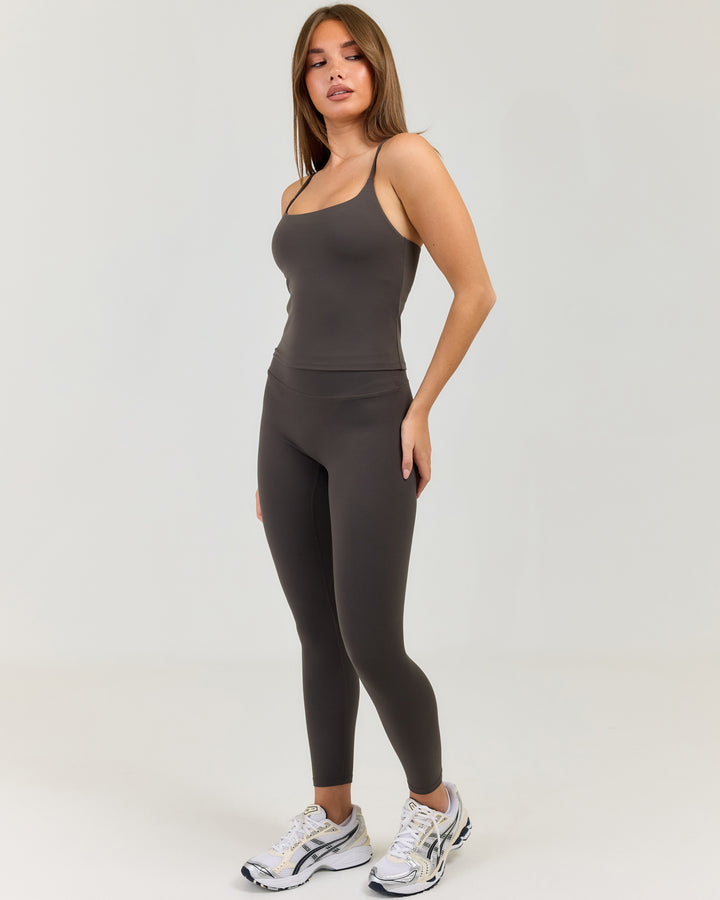 Luna Invisible Scrunch Petite Leggings - Olive