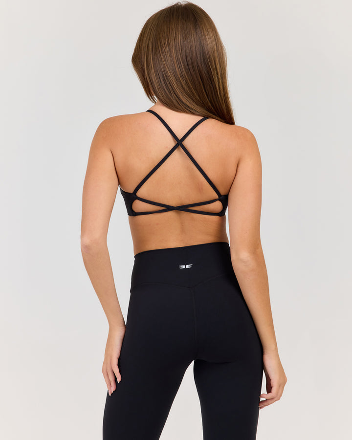 Luna Vantage Bra -  Black