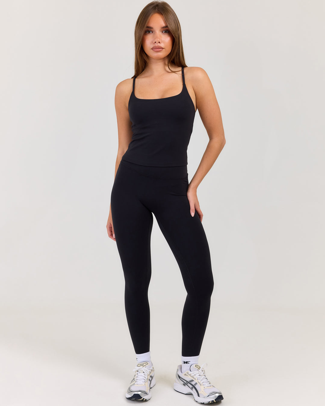 Luna Invisible Scrunch Leggings - Black