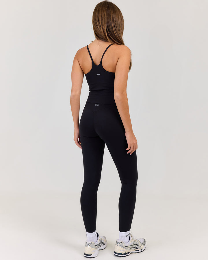 Luna Invisible Scrunch Leggings - Black