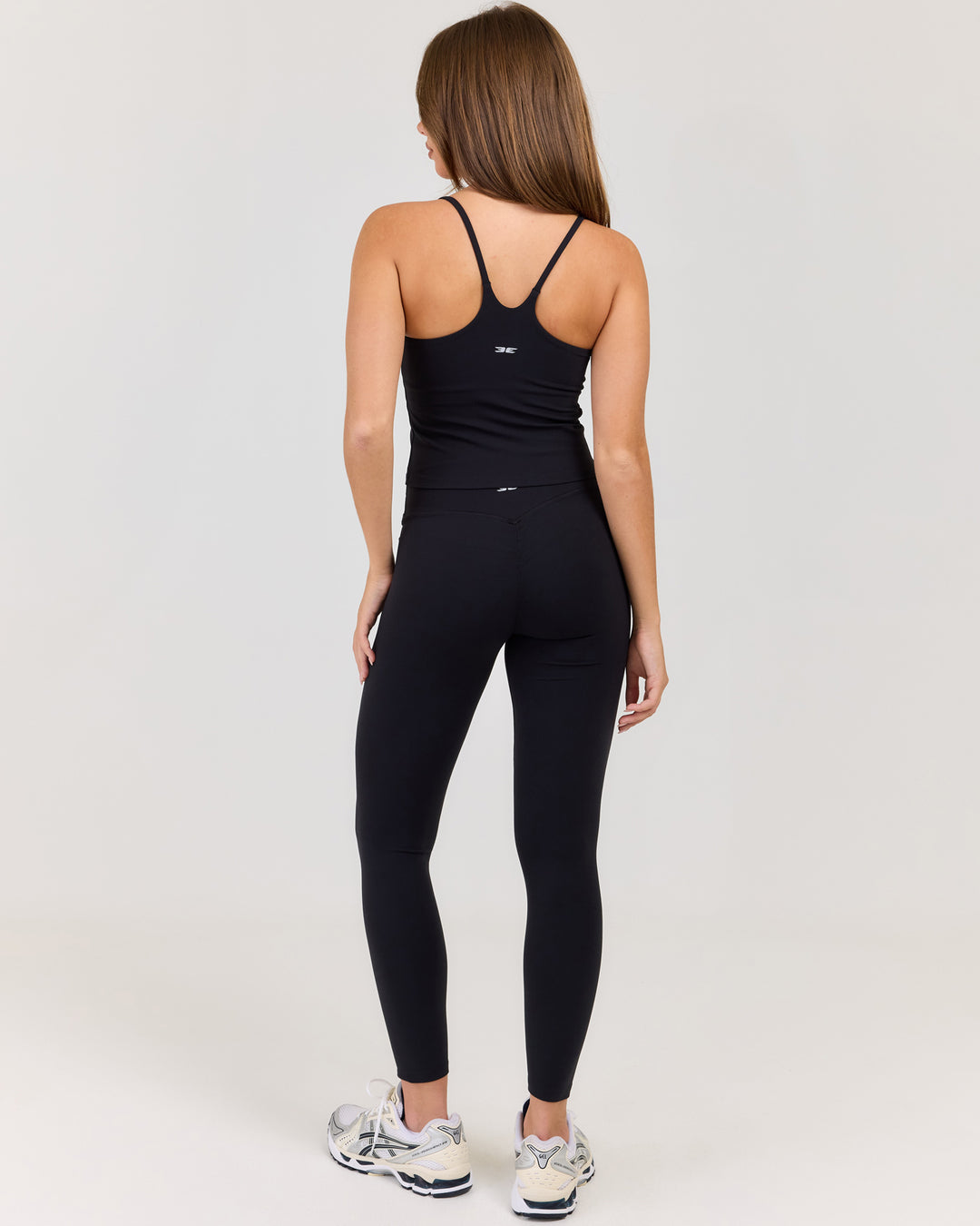 Luna Invisible Scrunch Petite Leggings - Black