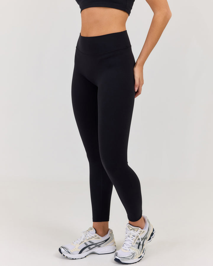 Luna Invisible Scrunch Petite Leggings - Black