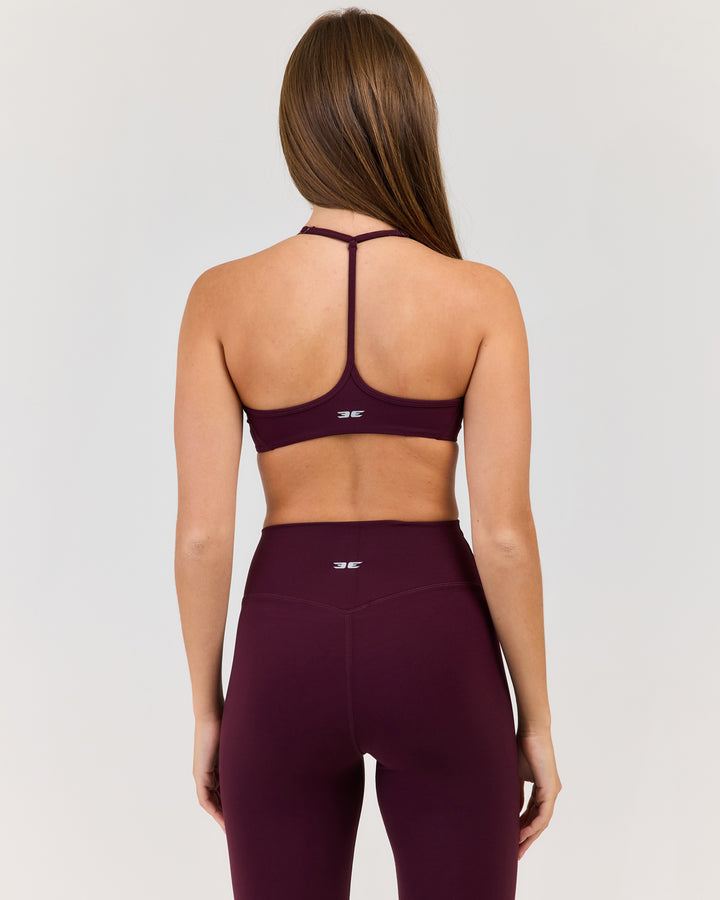 Luna Flex Bra - Deep Plum