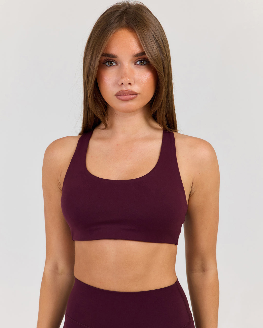 Luna Vital Bra -Deep Plum