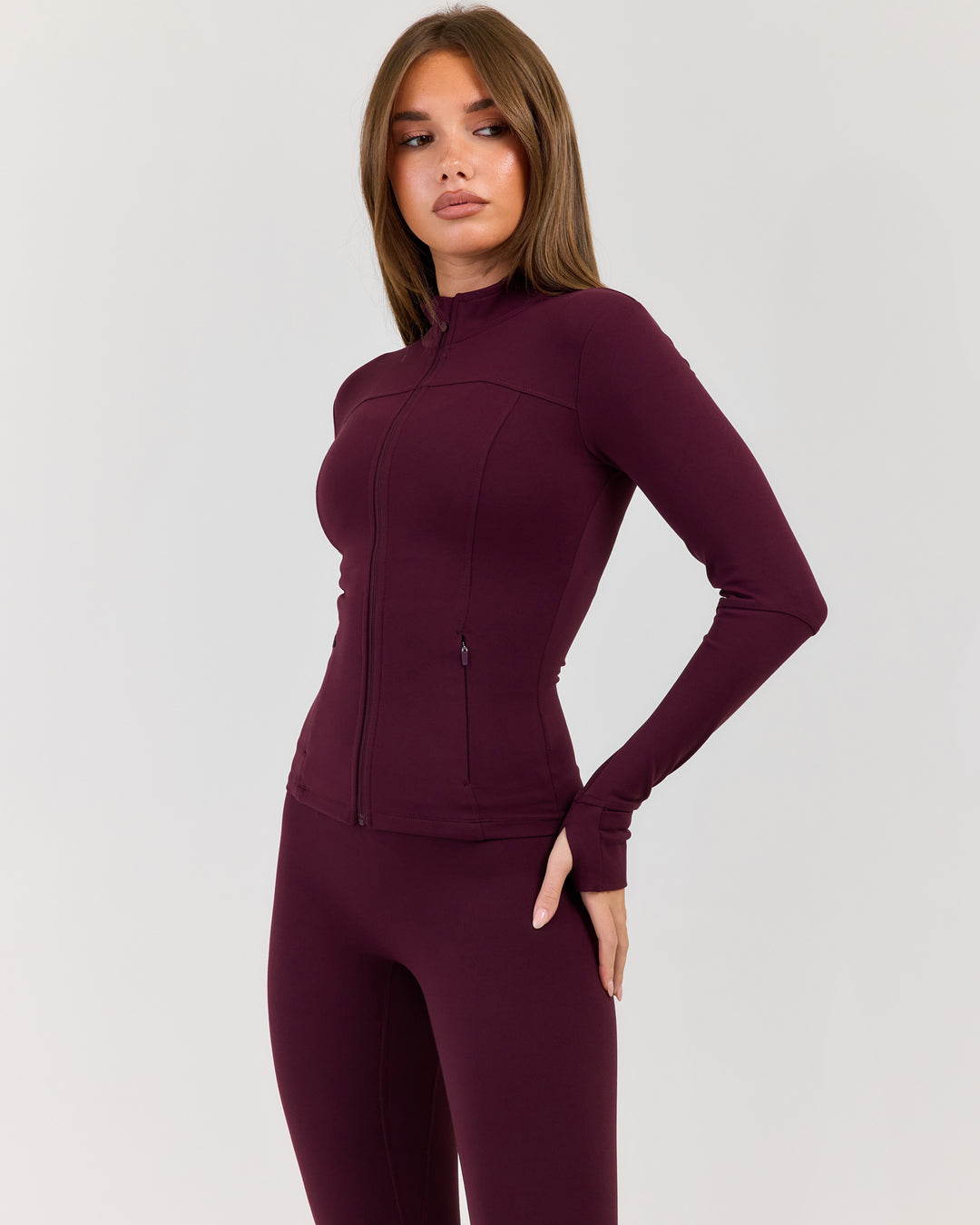 Luna Jacket - Deep Plum