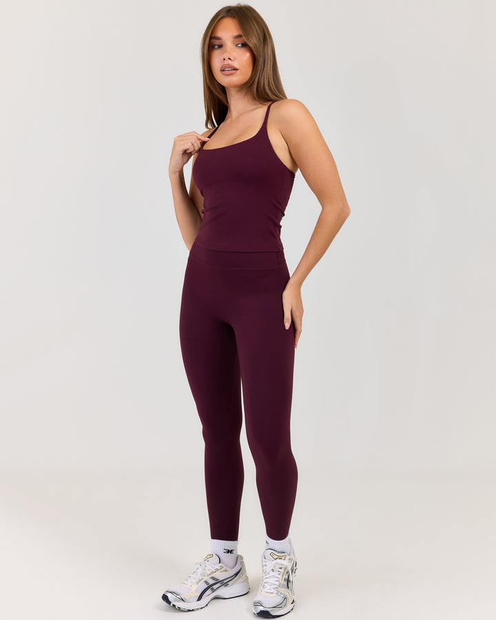 Luna Leggings - Deep Plum