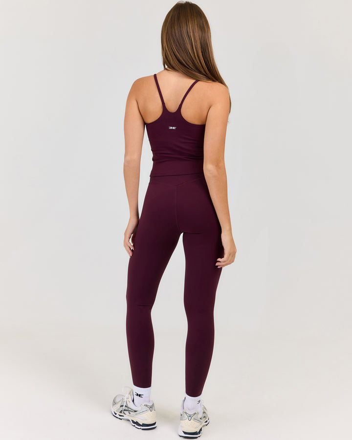 Luna Leggings - Deep Plum