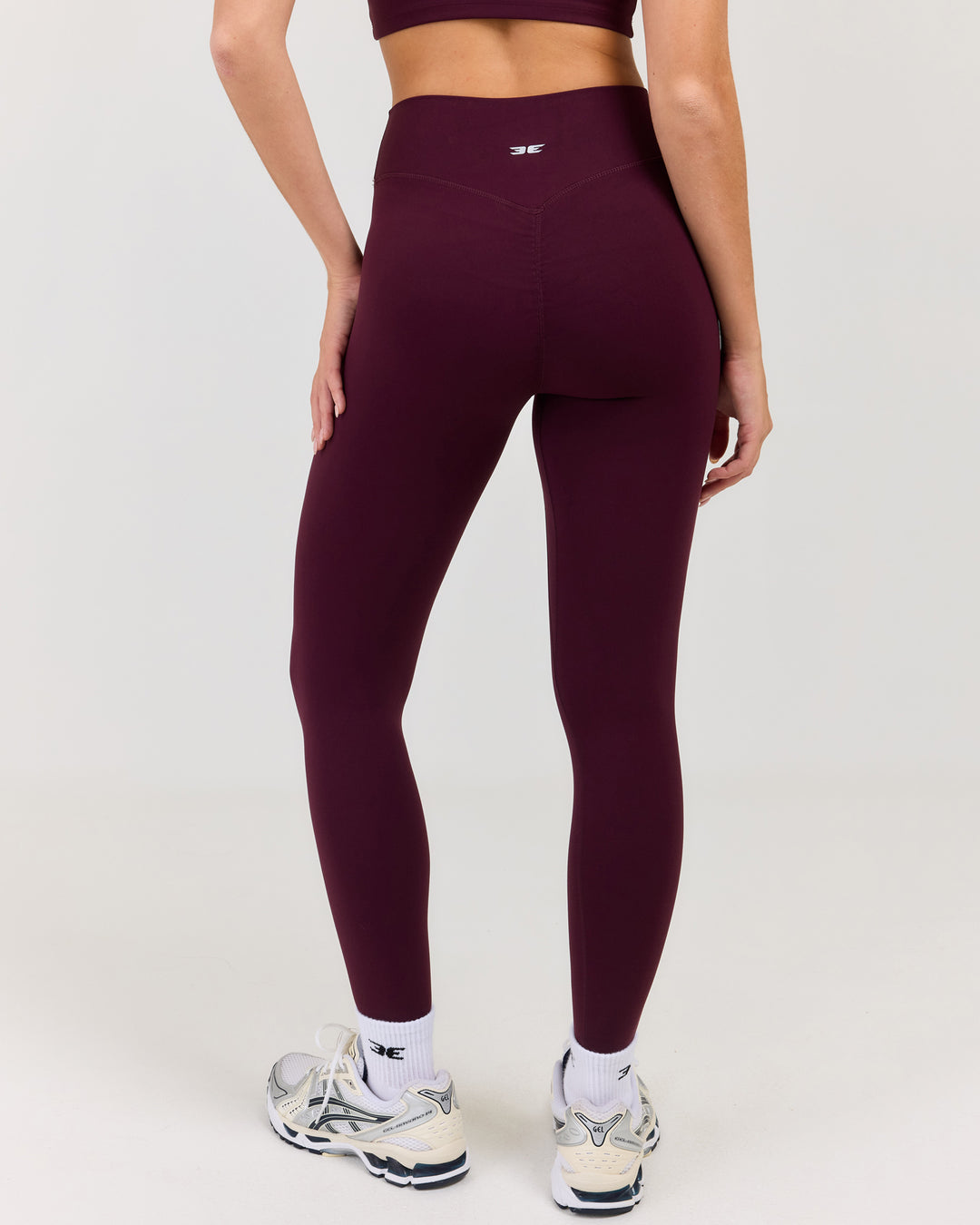 Luna Invisible Scrunch Leggings - Deep Plum