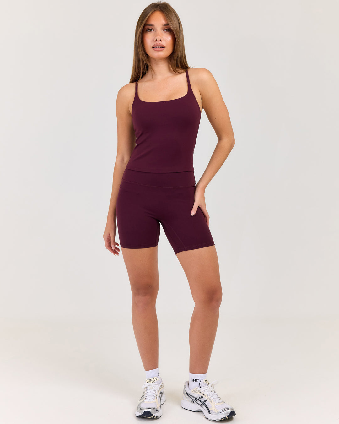 Luna Shorts - Deep Plum