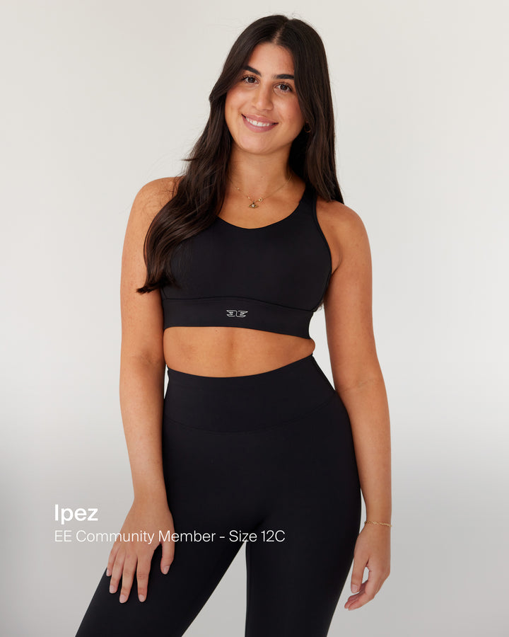 High Support Performance Bra - Ice Blue