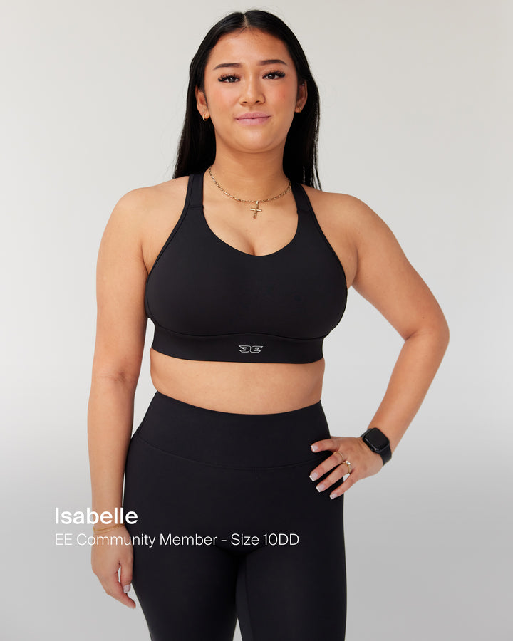 High Support Performance Bra - Ice Blue