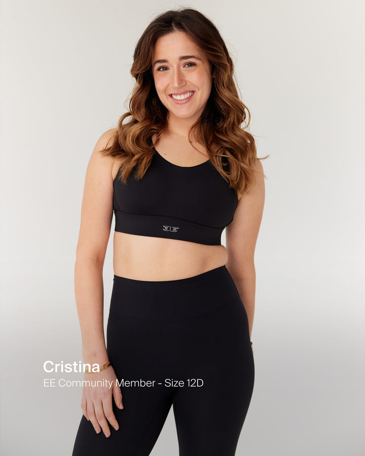 High Support Performance Bra - Grape