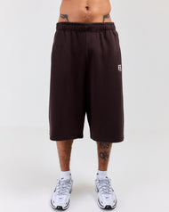 Premium Cotton Unisex Jorts - Roasted Coffee