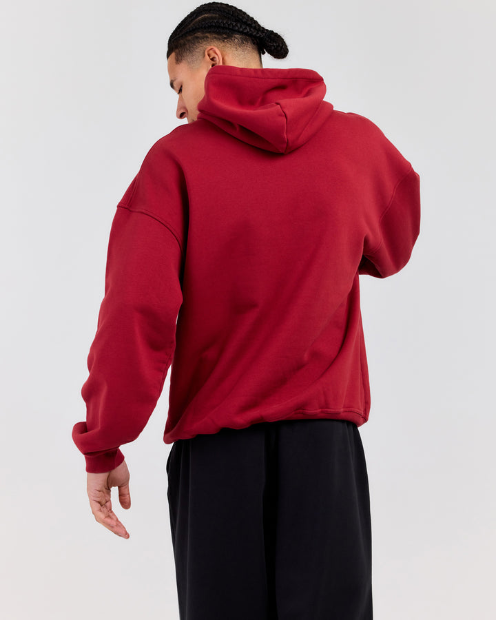 Elite11 Distressed Hoodie - Distressed Red