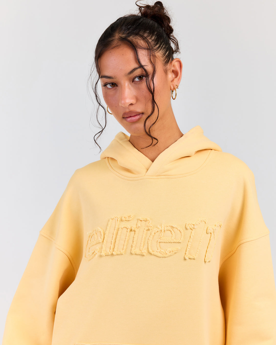 Elite11 Distressed Hoodie - Mellow Yellow