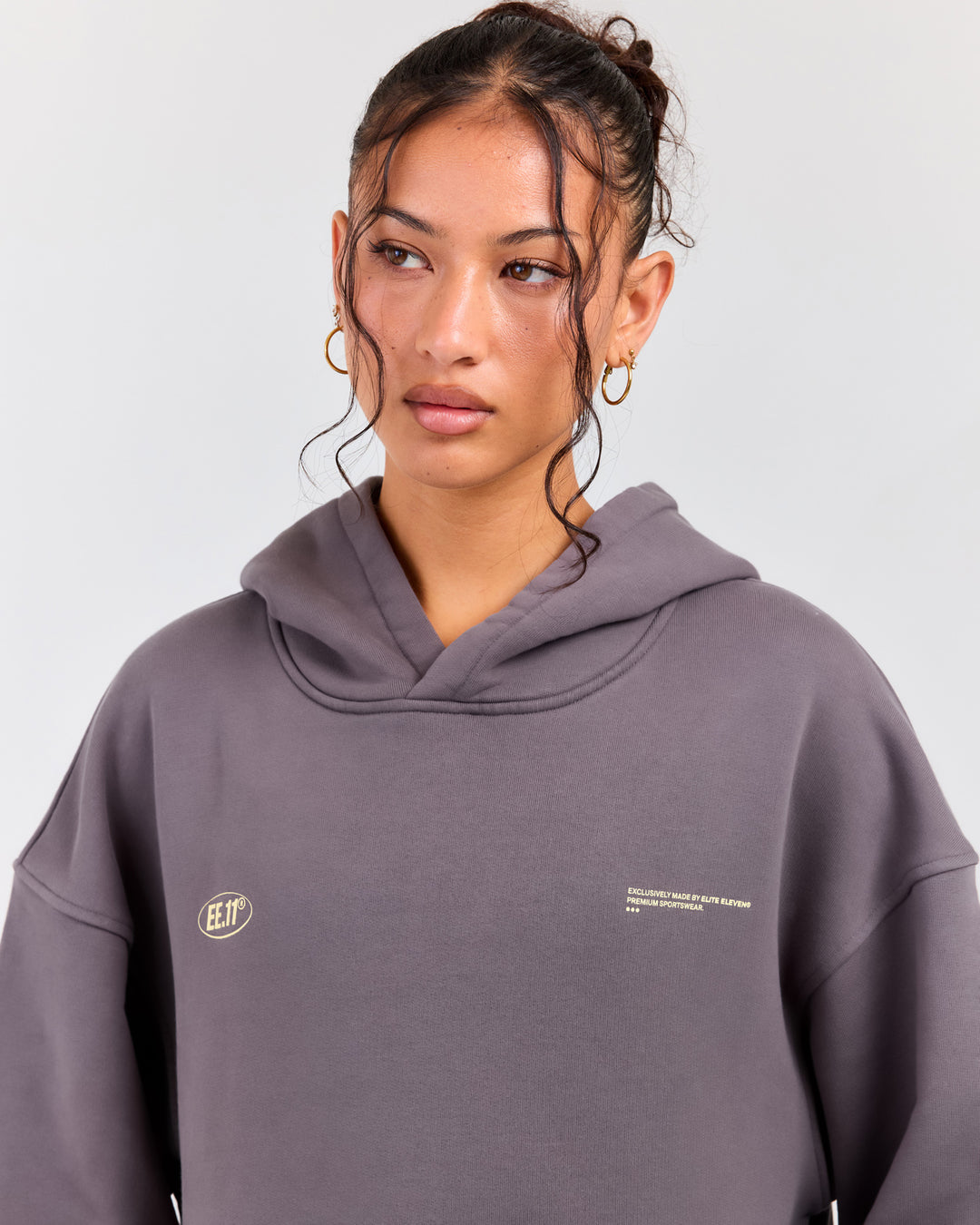 Premium Cotton Unisex Hoodie - Pebble Grey