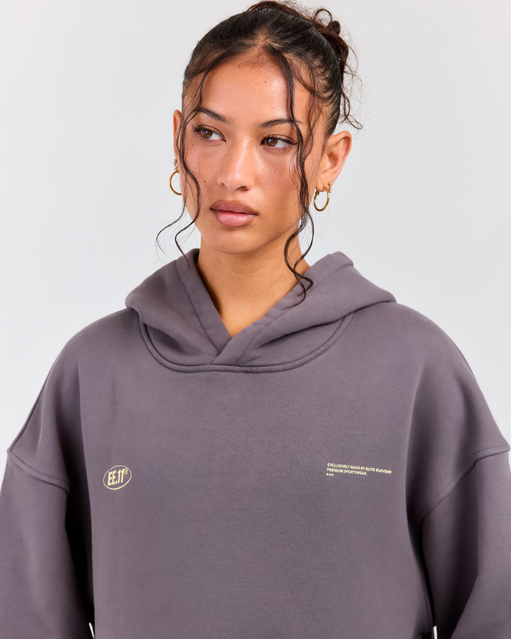 Premium Cotton Unisex Hoodie - Pebble Grey