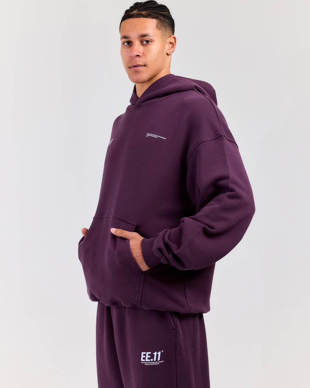 Premium Cotton Unisex Hoodie - Acai Berry