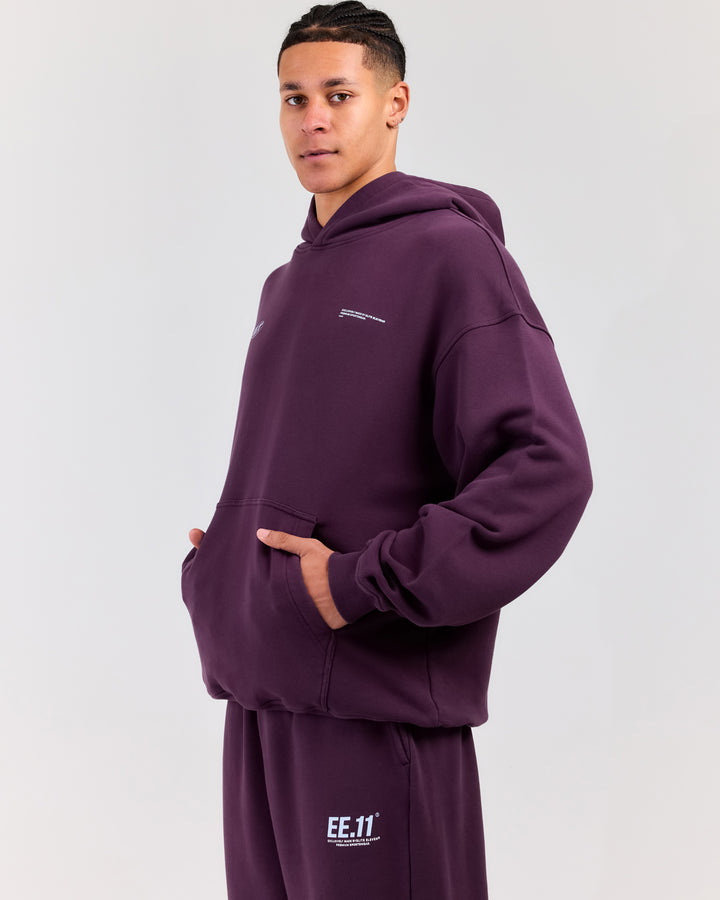 Premium Cotton Unisex Hoodie - Acai Berry