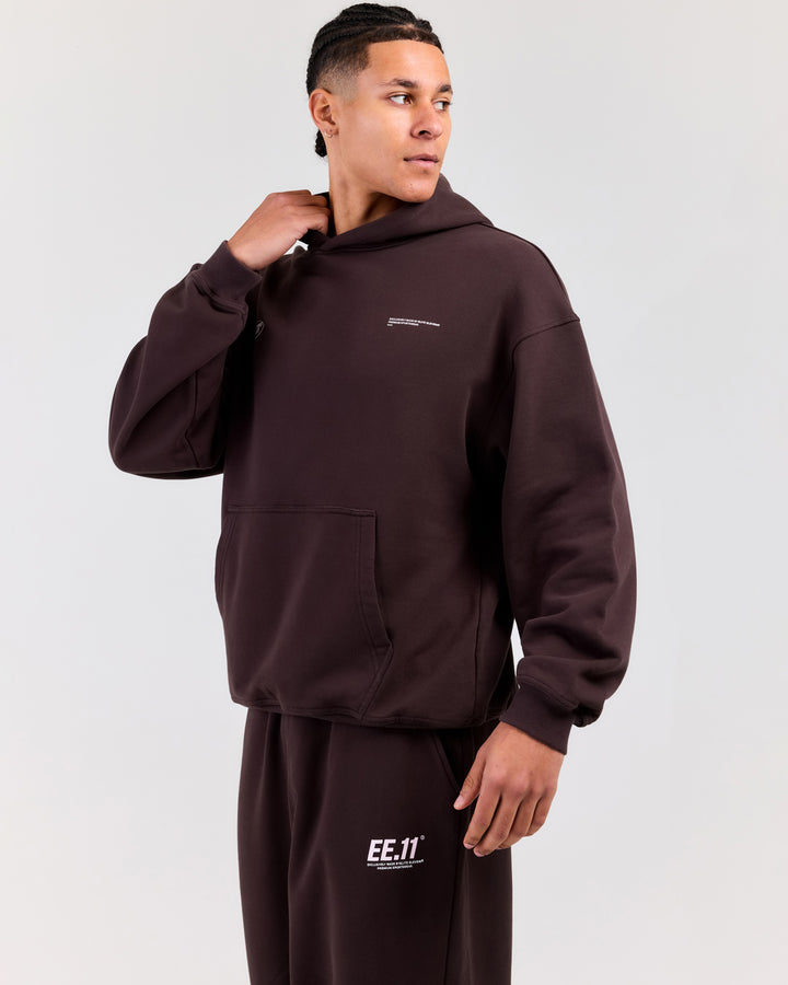 Premium Cotton Unisex Hoodie - Roasted Coffee