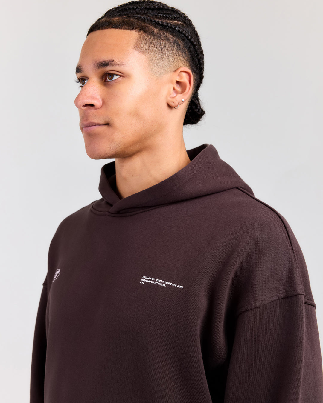 Premium Cotton Unisex Hoodie - Roasted Coffee