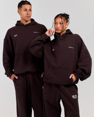 Premium Cotton Unisex Hoodie - Roasted Coffee