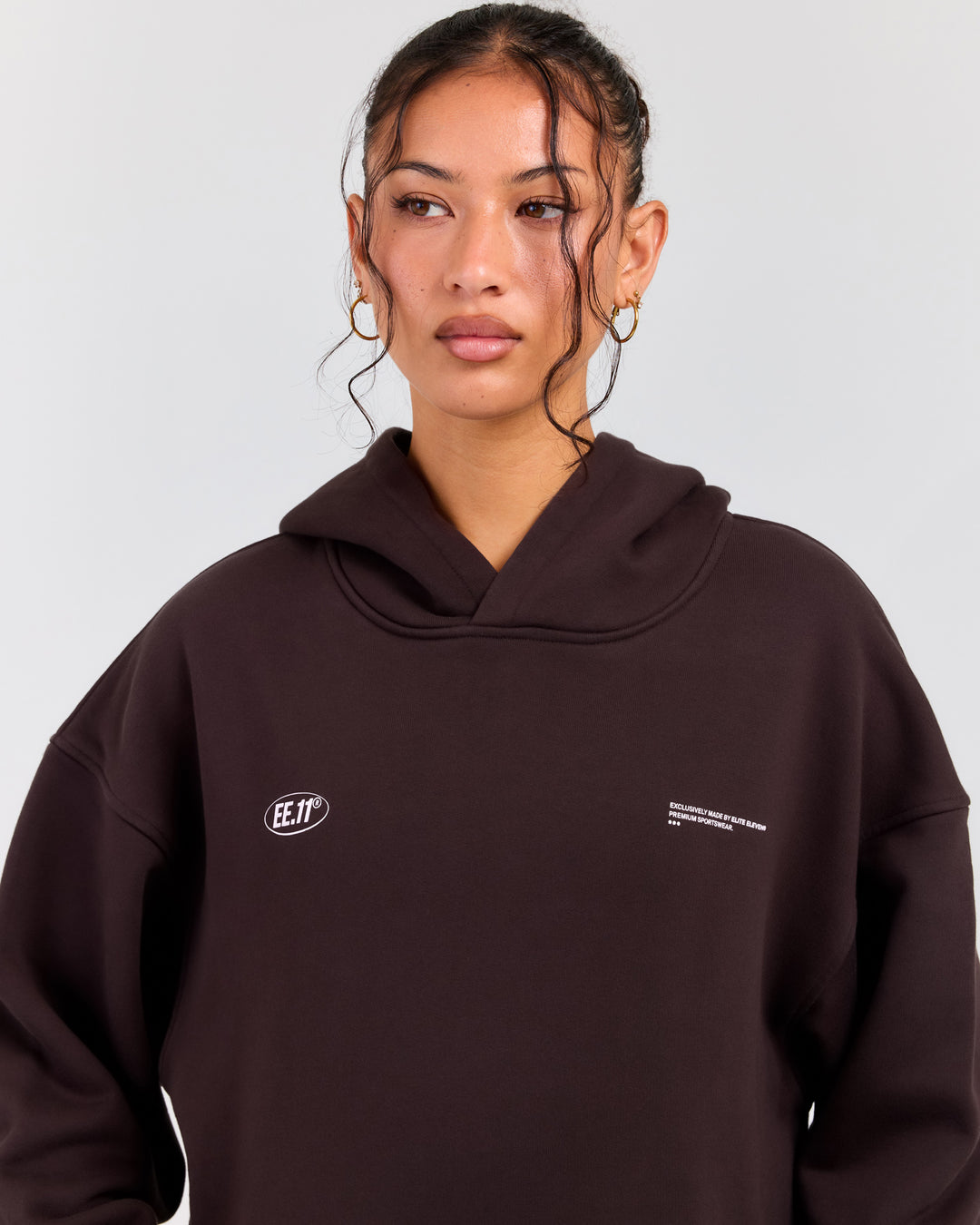 Premium Cotton Unisex Hoodie - Roasted Coffee