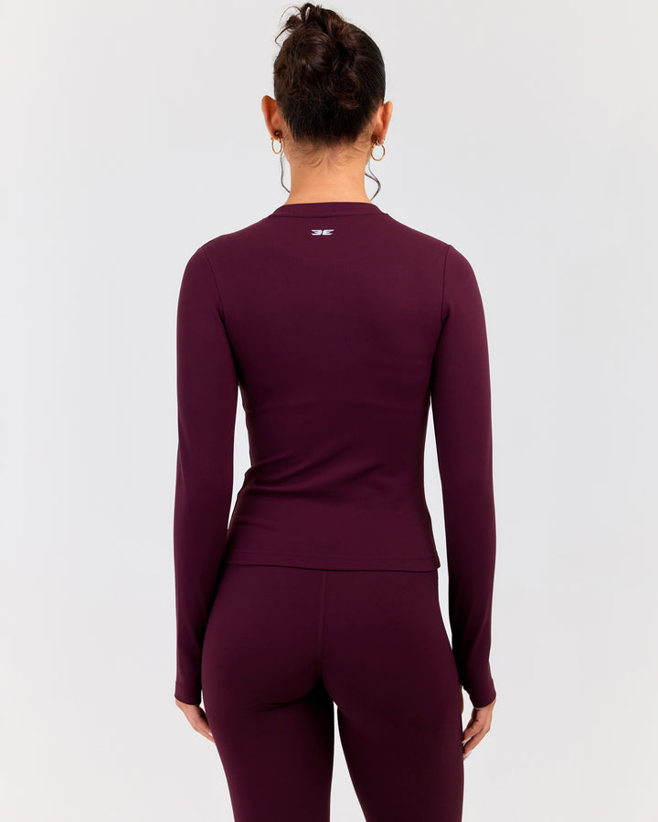 Luna Long Sleeve - Plum