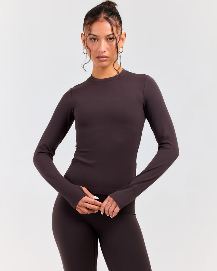 Luna Long Sleeve - Coffee Bean