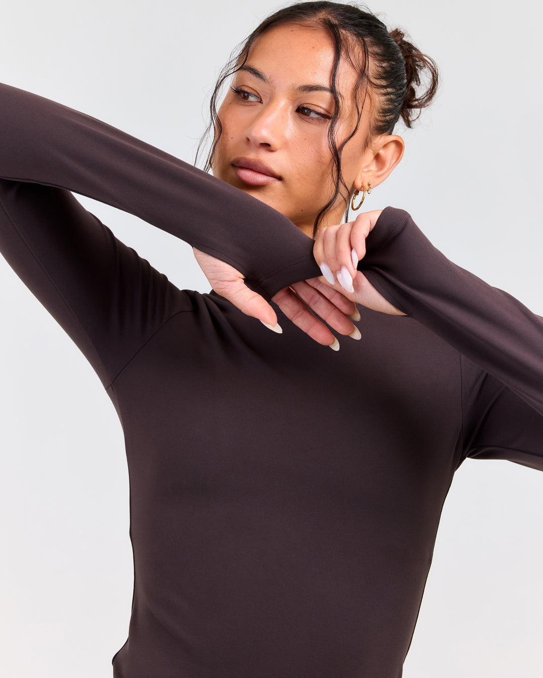 Luna Long Sleeve - Coffee Bean