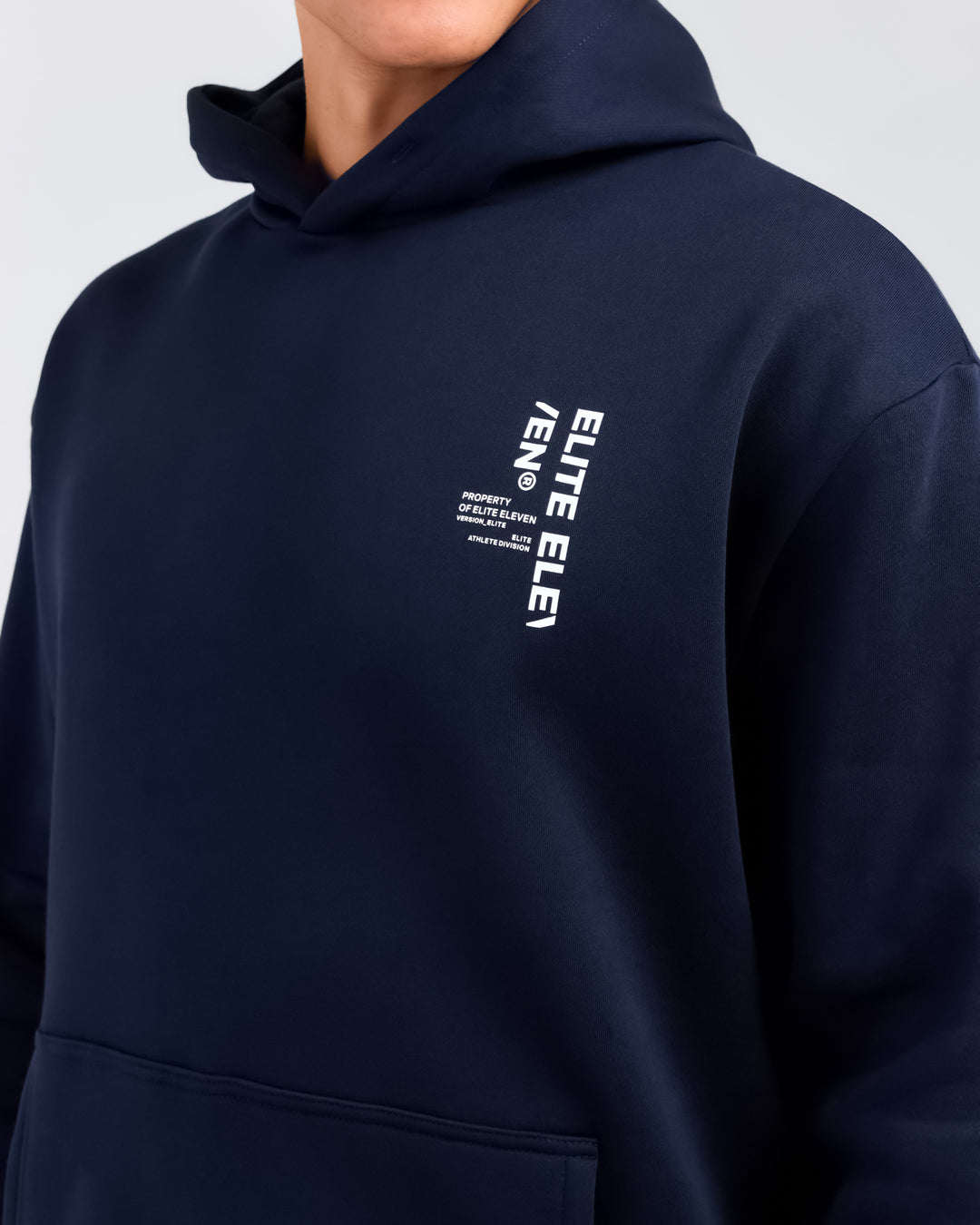Capital Offset Hoodie - Navy