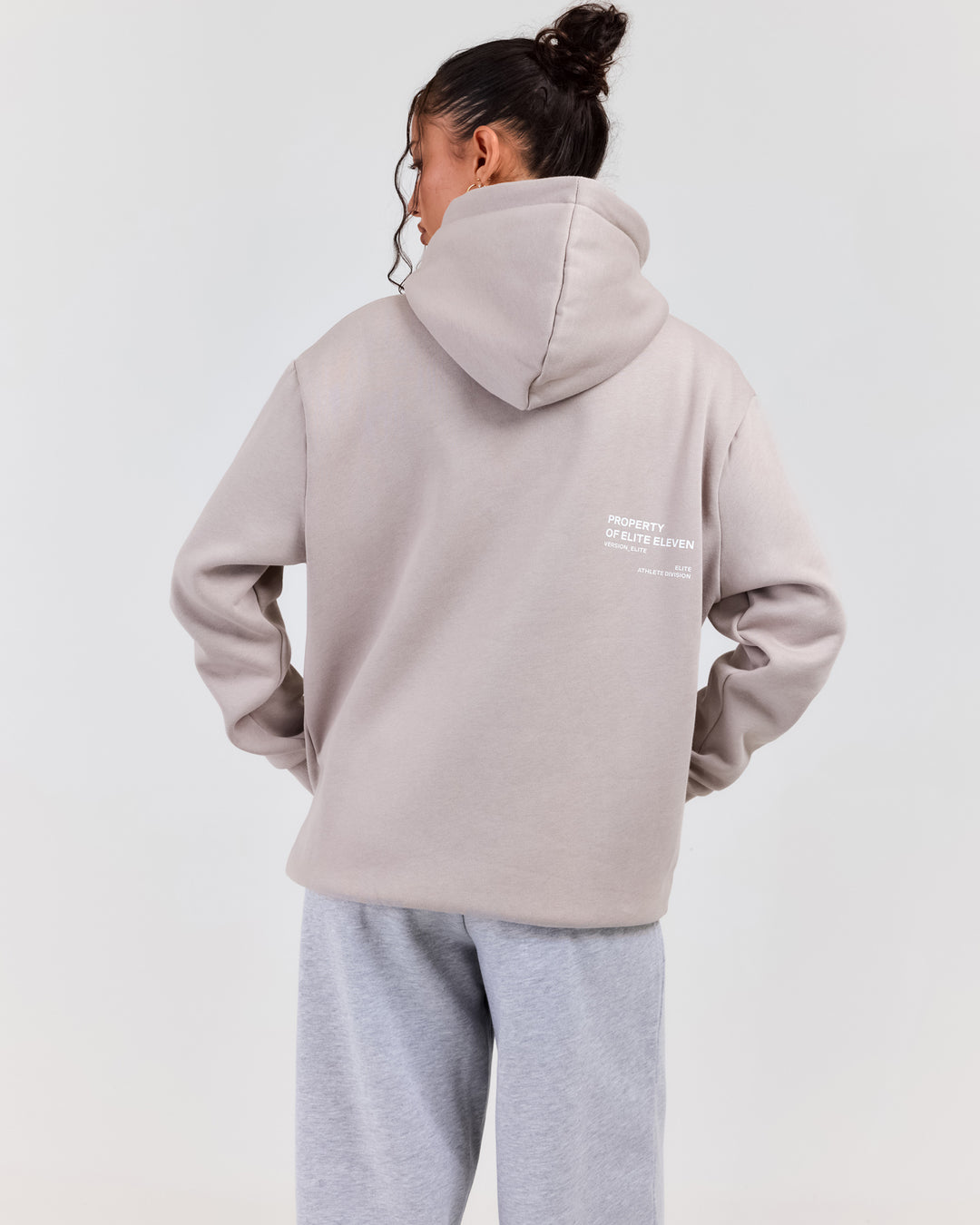 Capital Offset Hoodie - Taupe