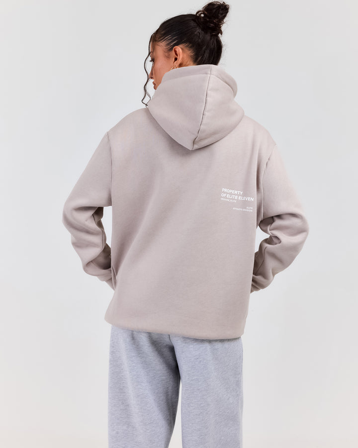 Capital Offset Hoodie - Taupe