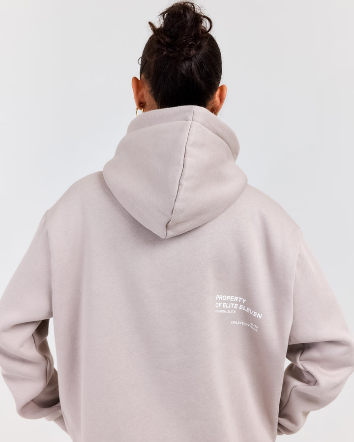 Capital Offset Hoodie - Taupe