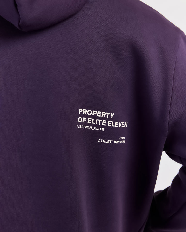 Capital Offset Hoodie - Purple