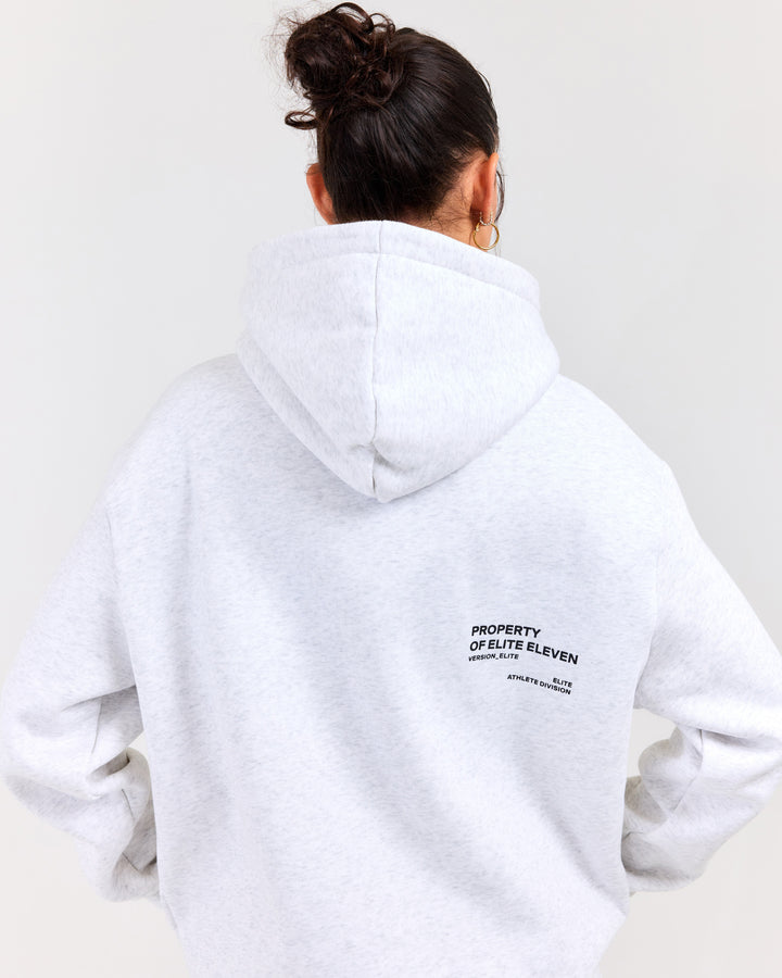 Capital Offset Hoodie - Polar Grey