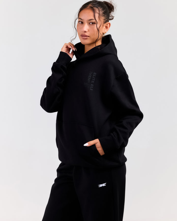 Capital V4 Hoodie - Black/Black