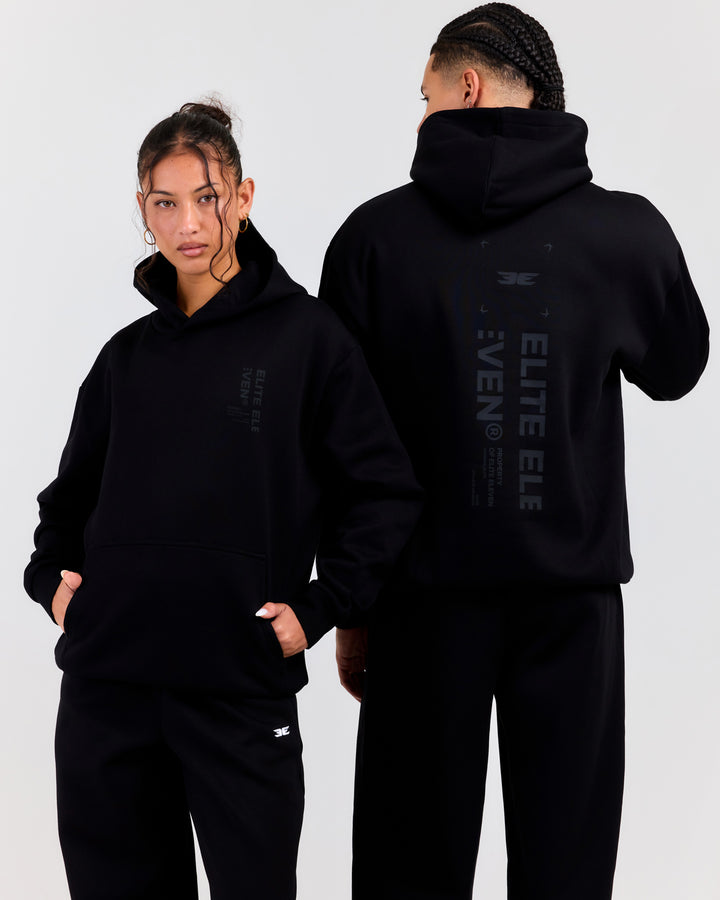 Capital V4 Hoodie - Black/Black