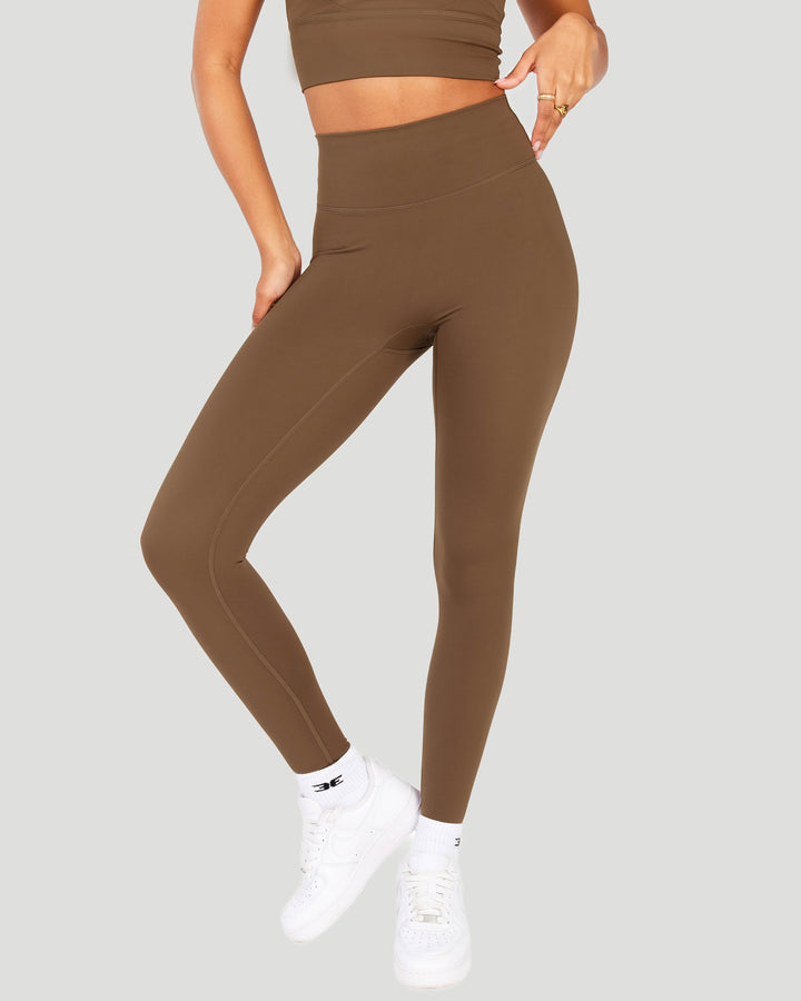 Aura SF Leggings - Cafe Latte