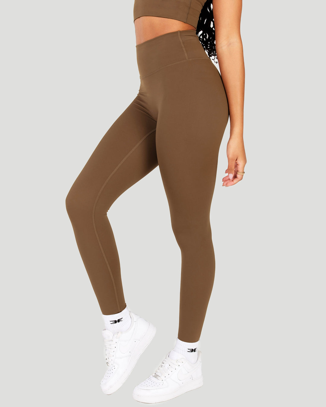 Aura SF Leggings - Cafe Latte