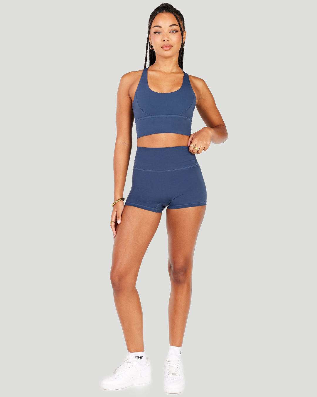 Aura SF Micro Shorts - Soft Navy