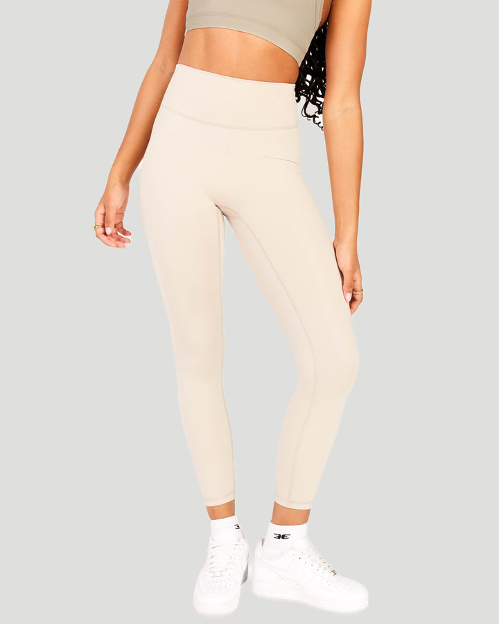 7/8 Aura SF Leggings - Oat Latte