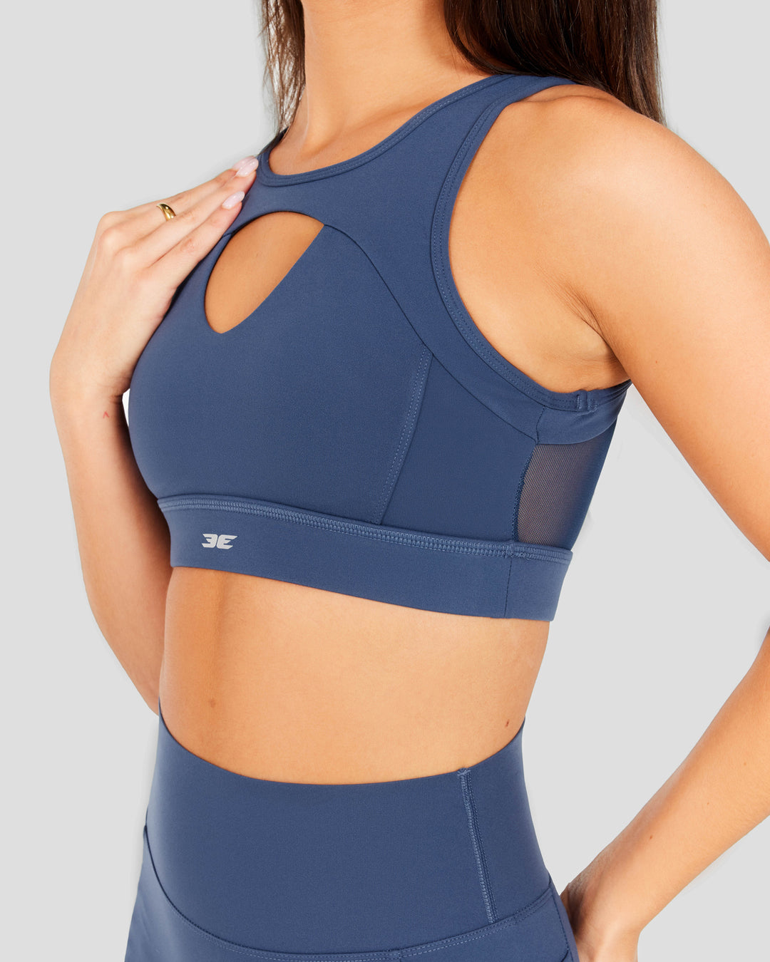 Aura Crest Bra - Soft Navy