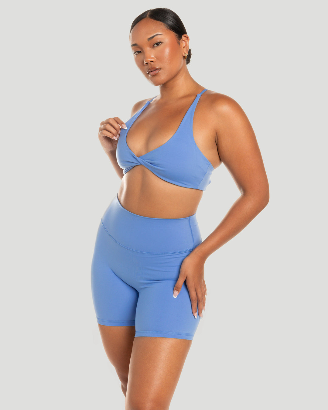 Aura Vantage Bra - Powder Blue