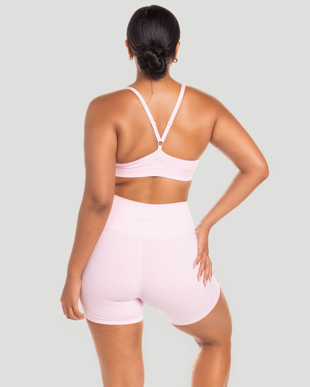 Micro Twist Bra - Blush Pink