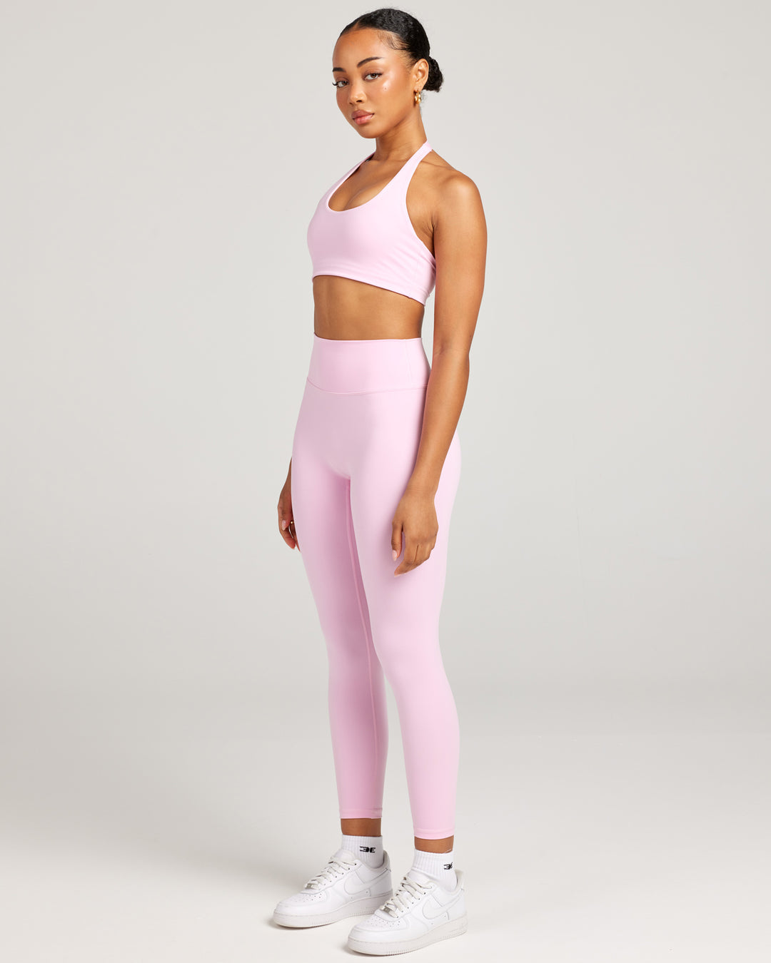 7/8 Invisible Scrunch Leggings - Candy Pink