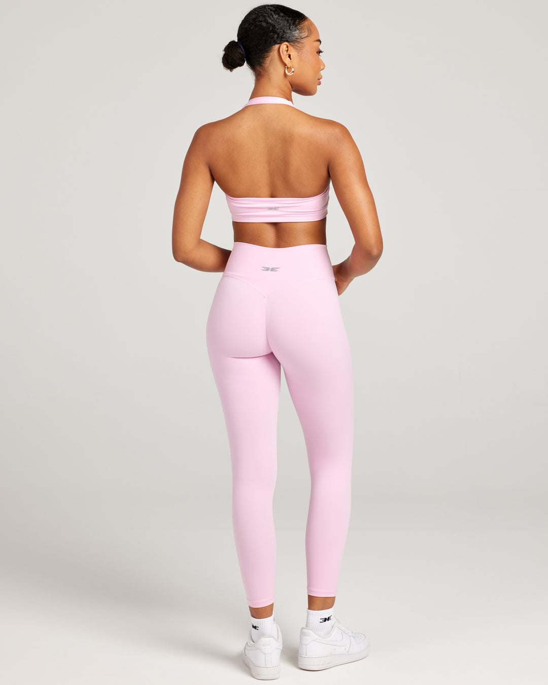 7/8 Invisible Scrunch Leggings - Candy Pink