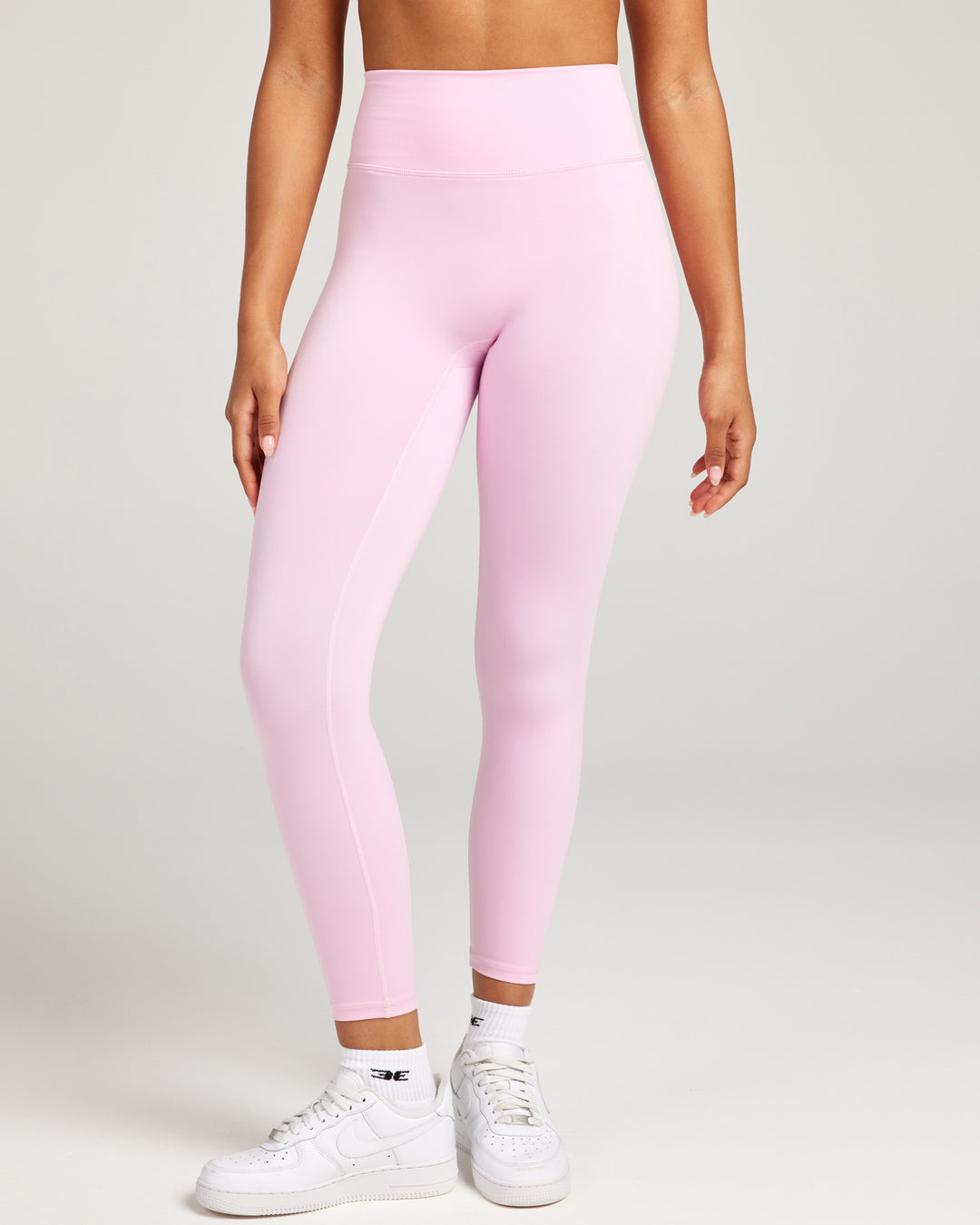 7/8 Invisible Scrunch Leggings - Candy Pink